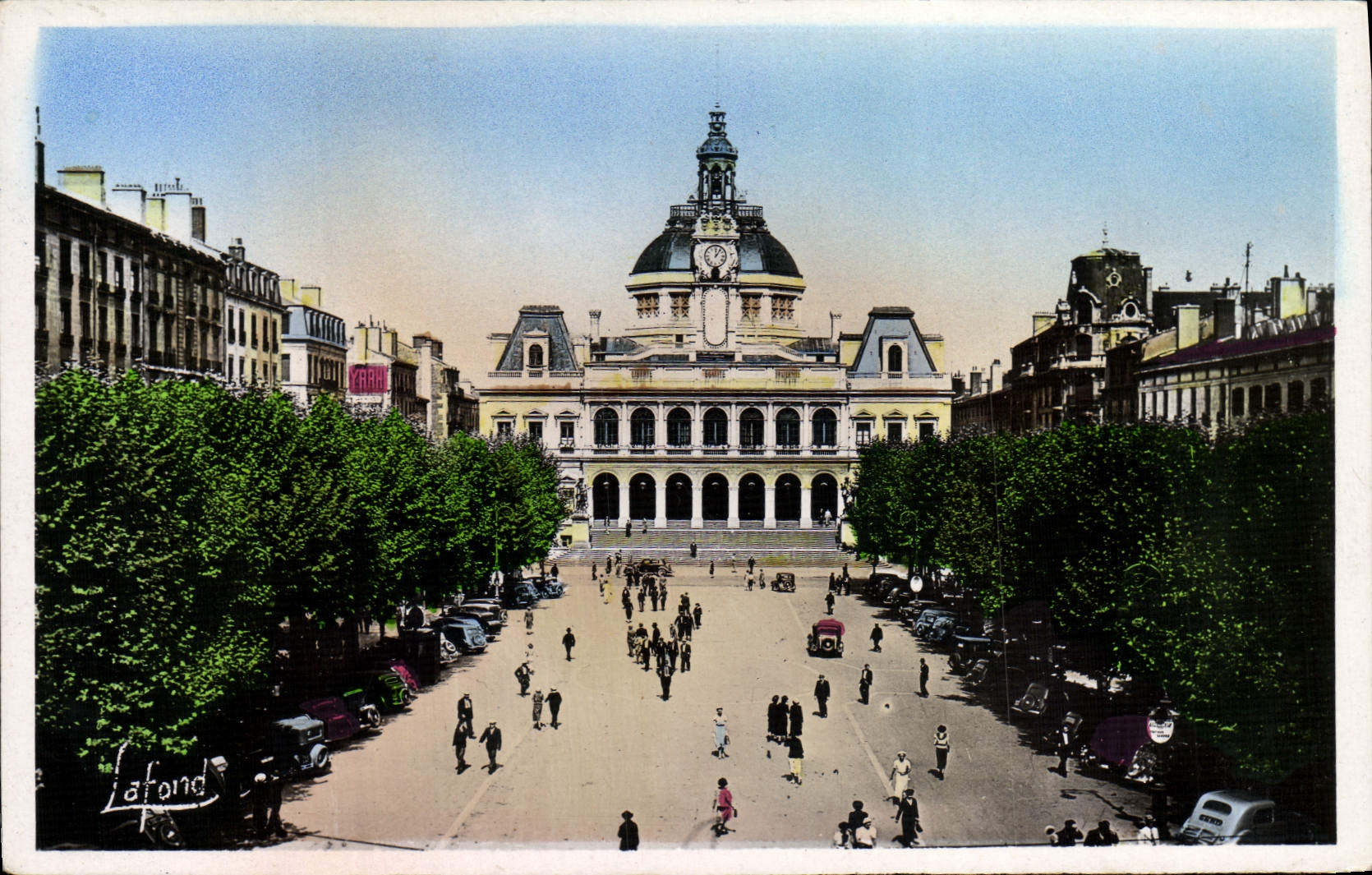 MODERN CARD Saint Etienne Places Town hall