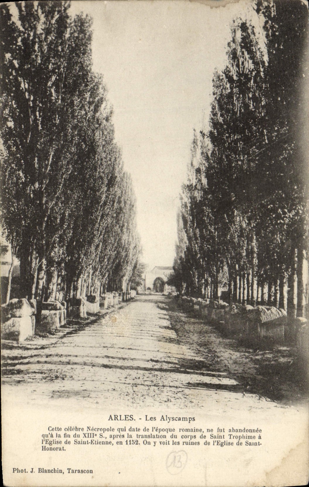 CPA Arles Les Alyscamps