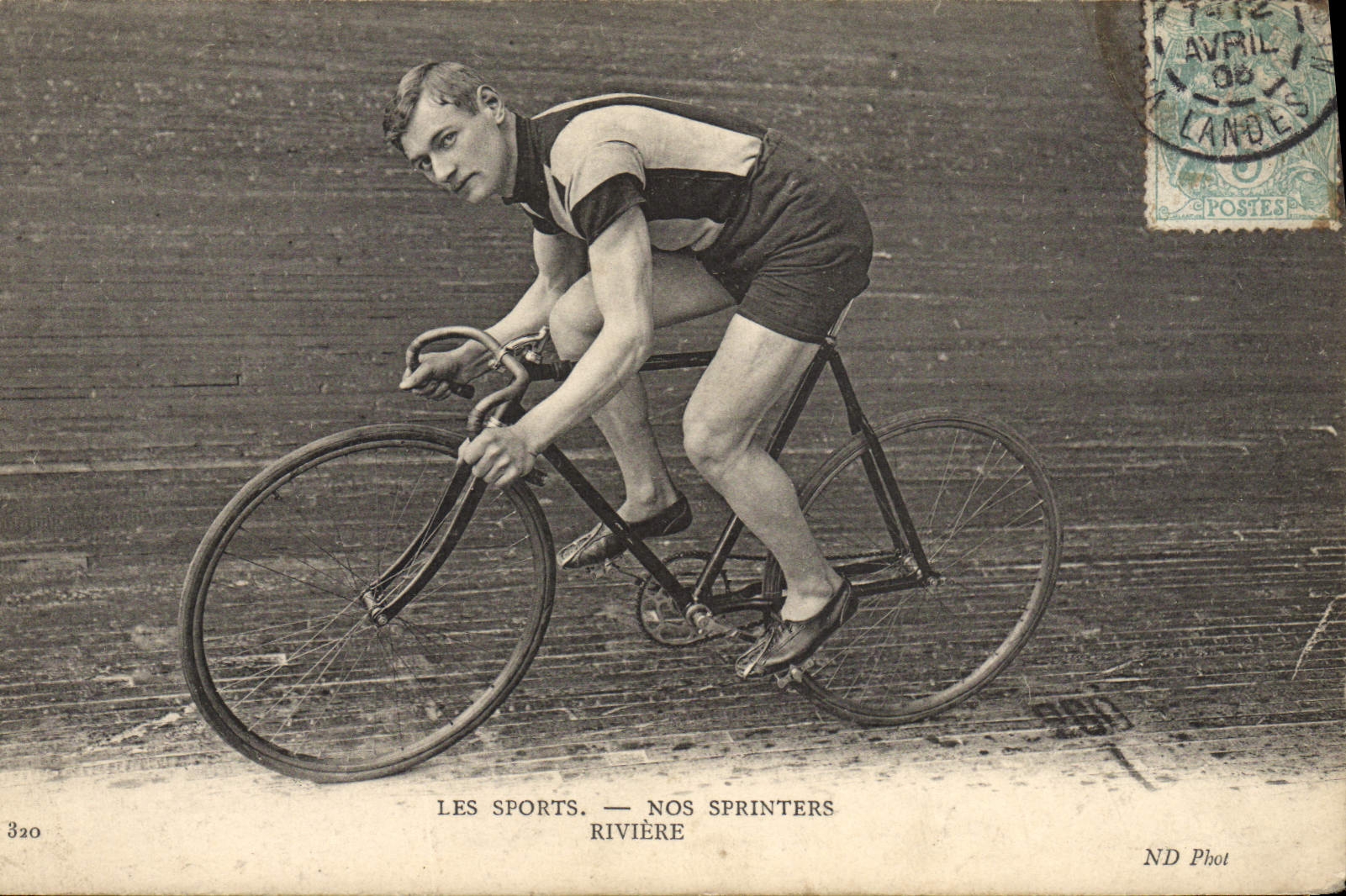 CPA Velo Cycle Cyclisme Nos sprinters Riviere
