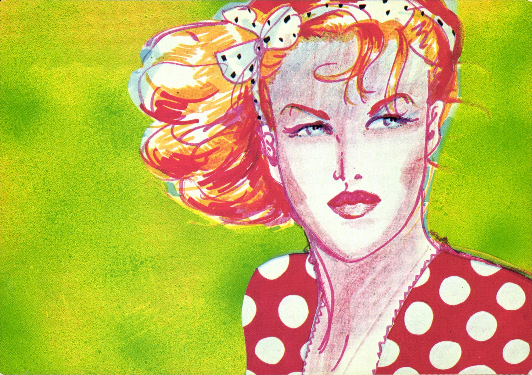 CPM Nu erotique Femme Illustrateur Cecile Nicole Pibault