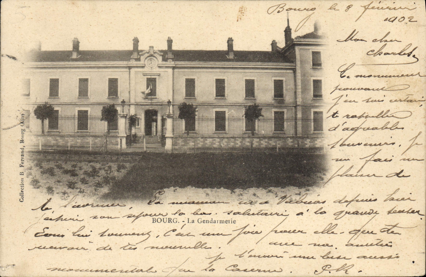 CPA Bourg La Gendarmerie
