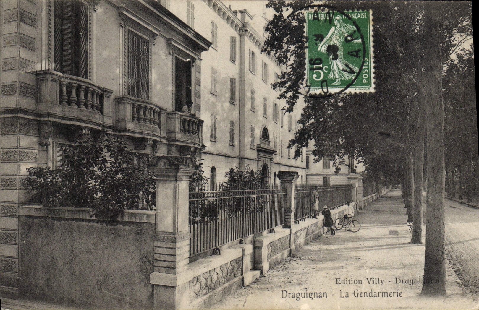 CPA Draguignan Gendarmerie 