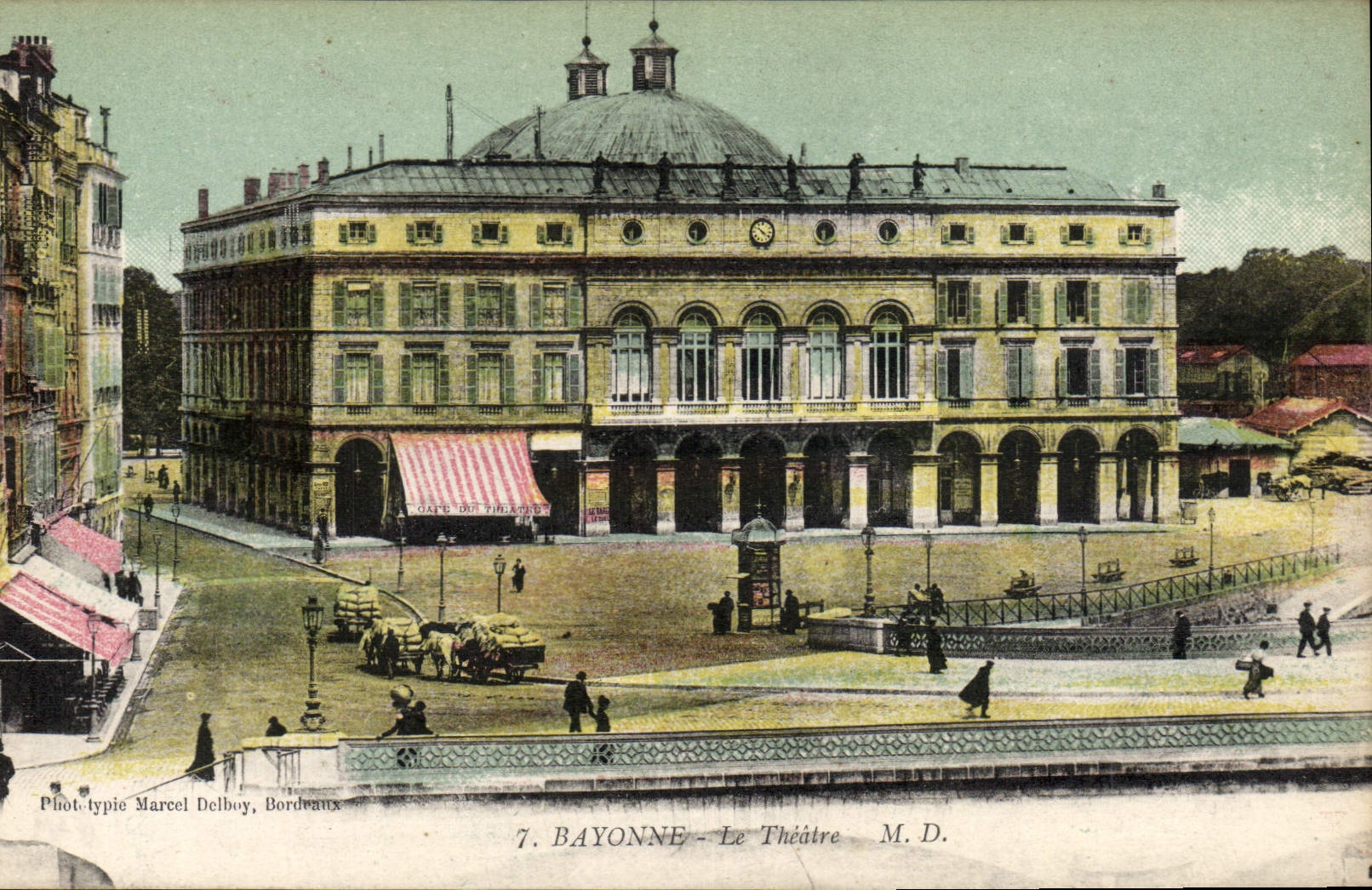 VINTAGE POSTCARD the Bayonne Theater
