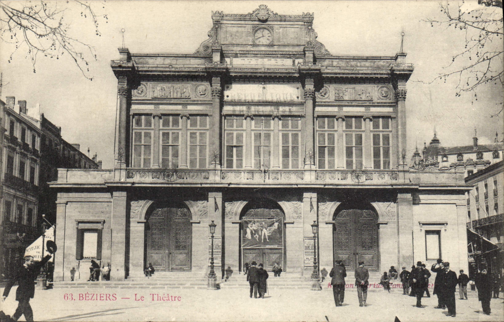 CPA Le Theatre Beziers
