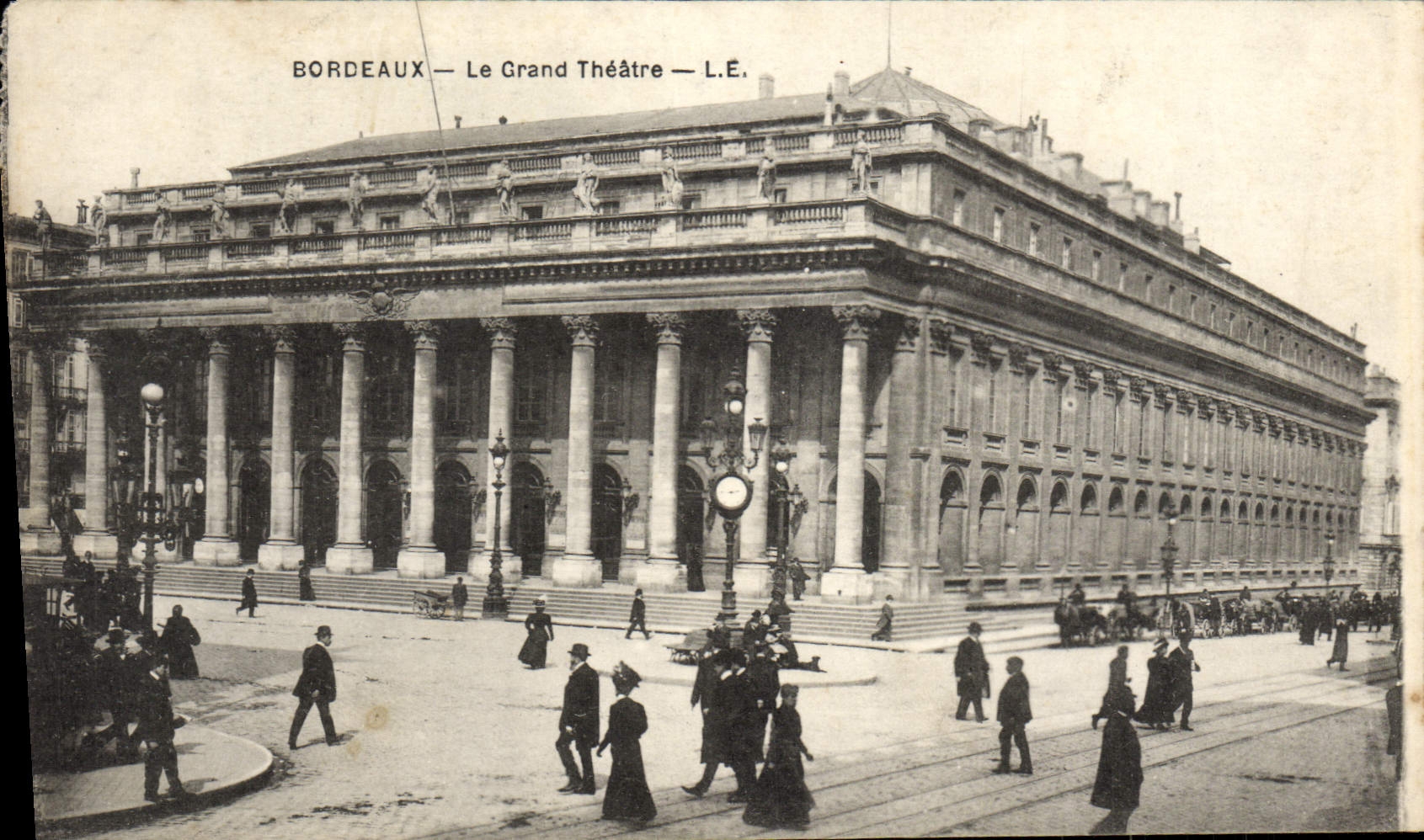 CPA Le grand Theatre Bordeaux