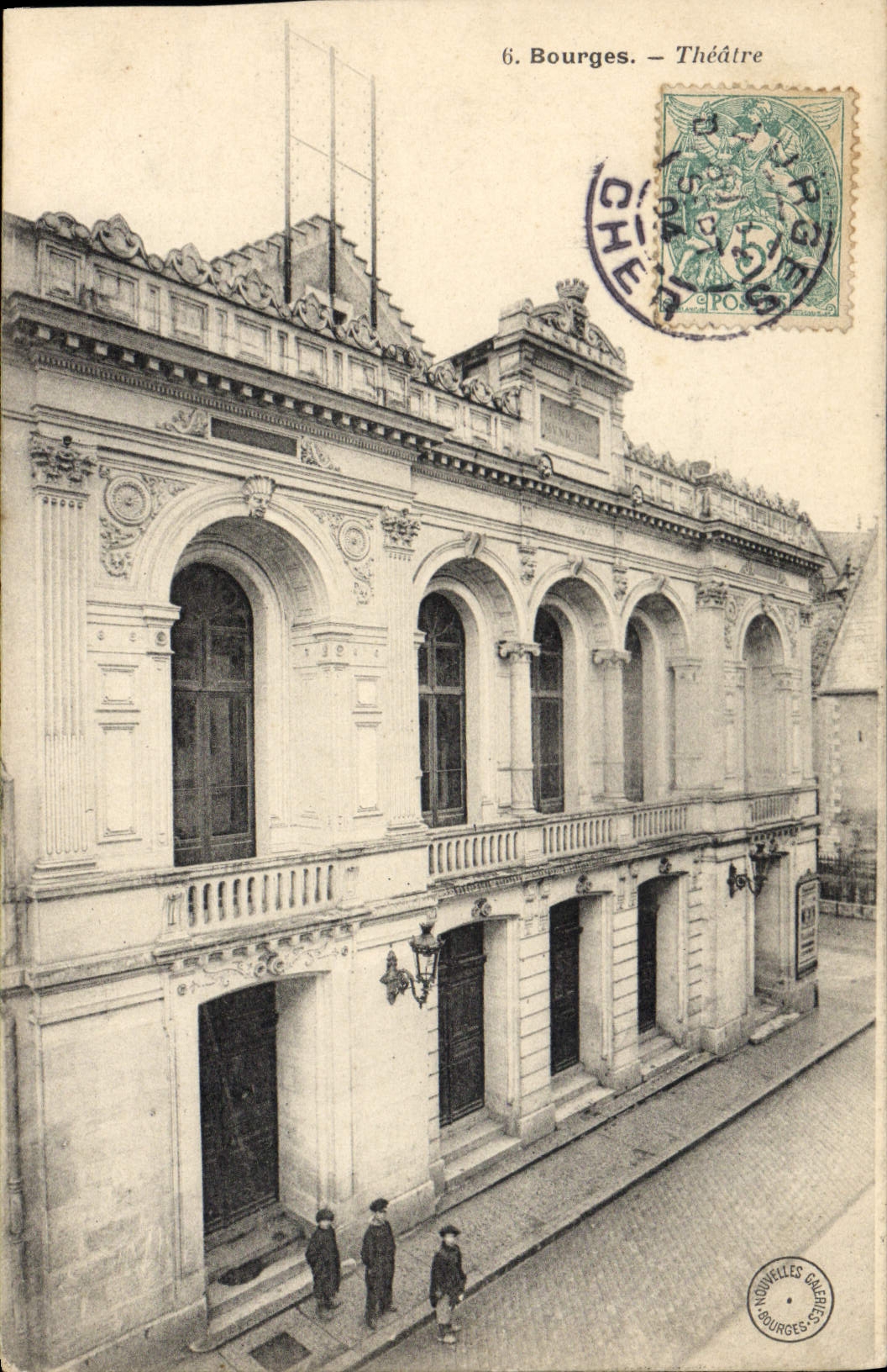 CPA Bourges Le Theatre 