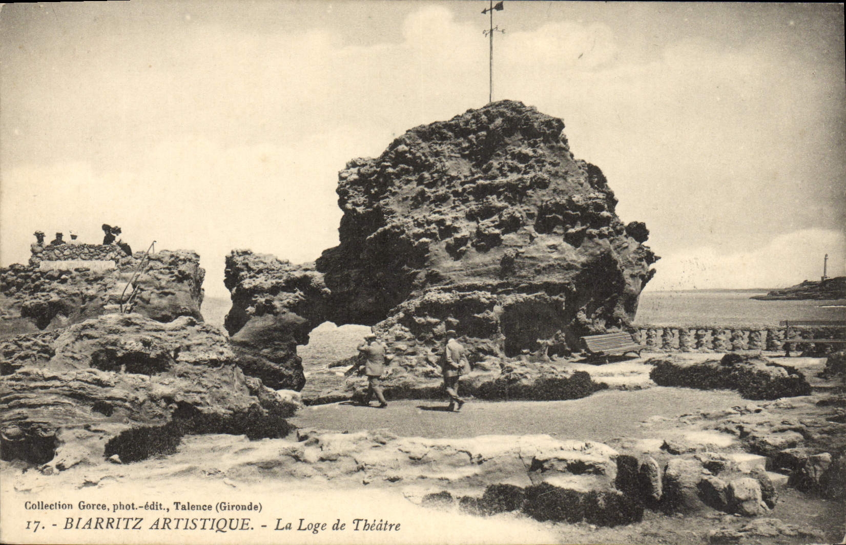 CPA Biarritz La loge du Theatre 