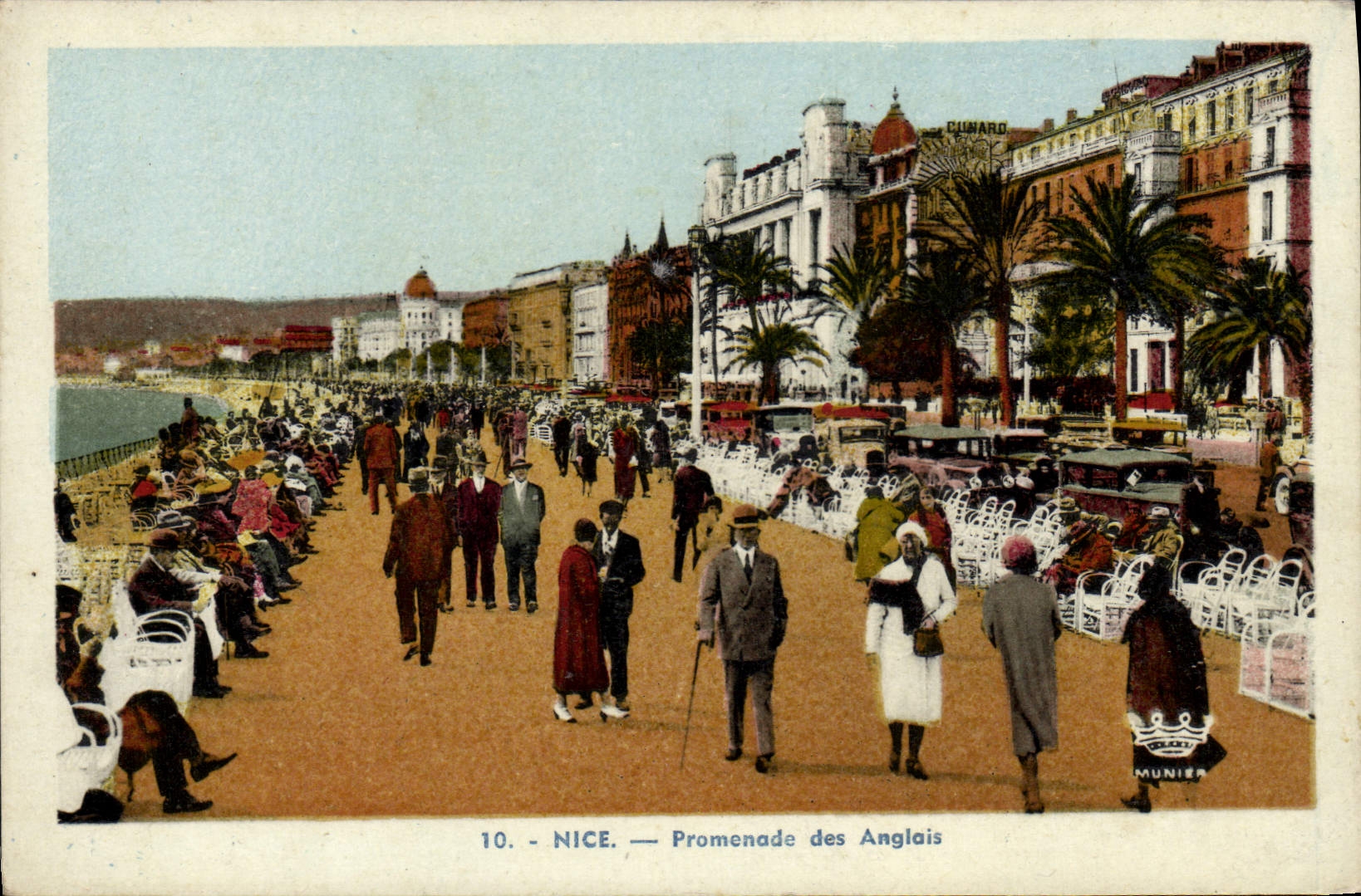 CPA Nice Promenade Des Anglais