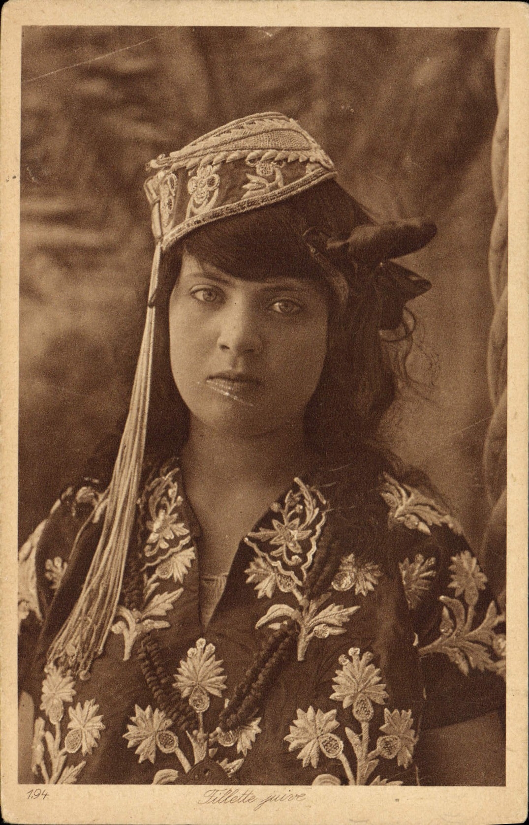 CPA Judaica Juif Fillette juive