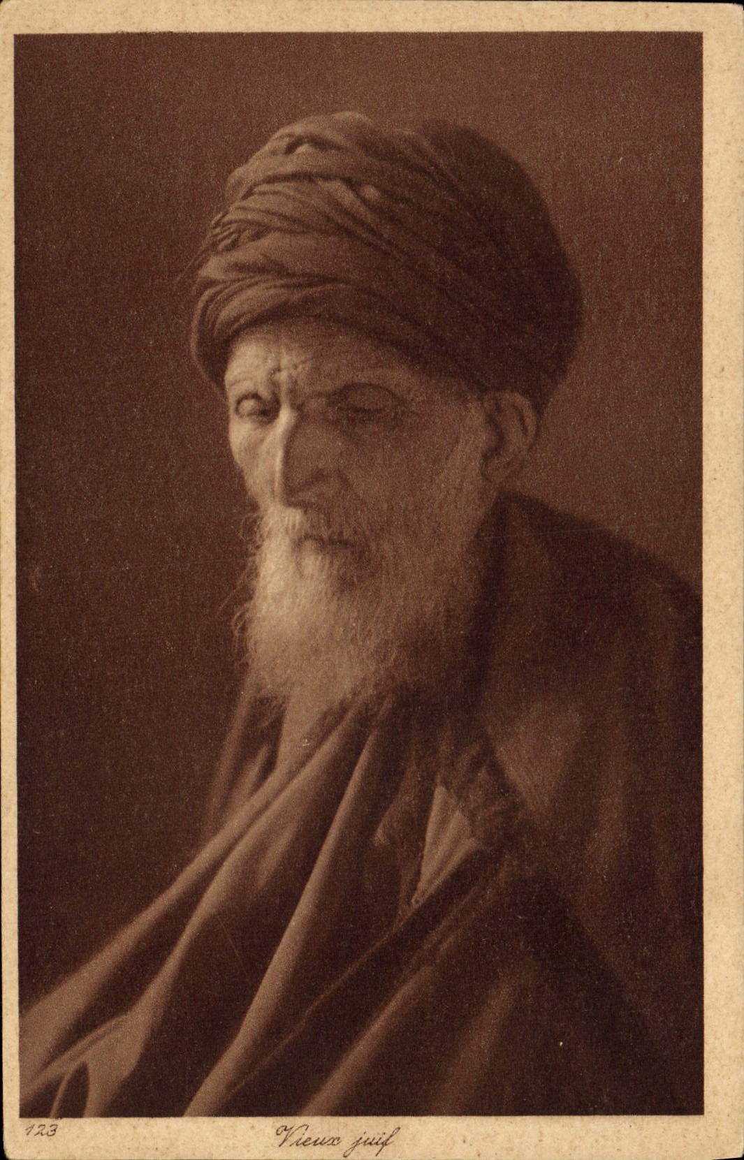 CPA Judaica Vieux Juif 