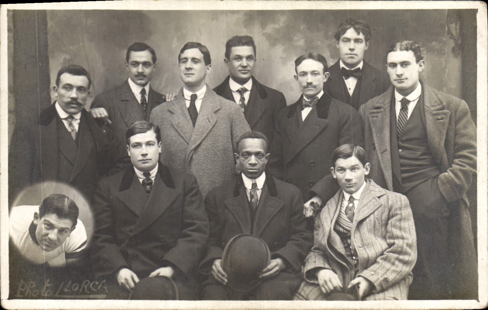 CARTE PHOTO Velo Cycle Cyclisme Llorca Marseille