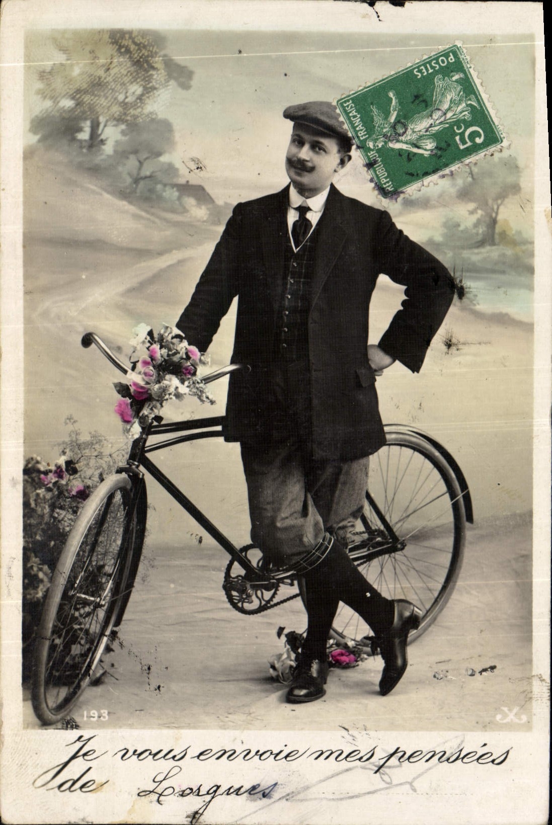 CPA Velo Cycle Cyclisme Homme