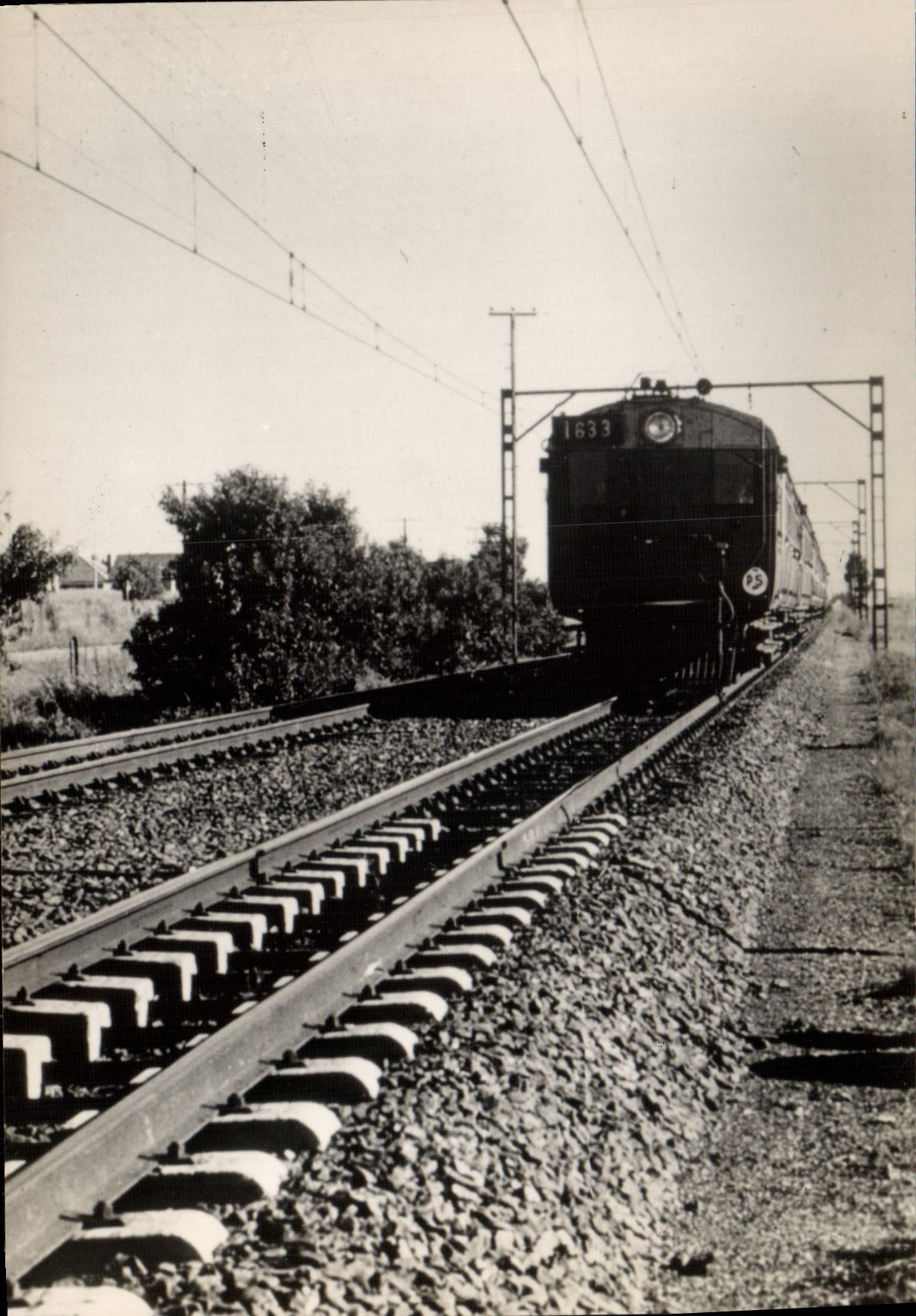 CPM Chemins de Fer Train South African Railsay Afrique du Sud South Africa Johannesburg Pretoria