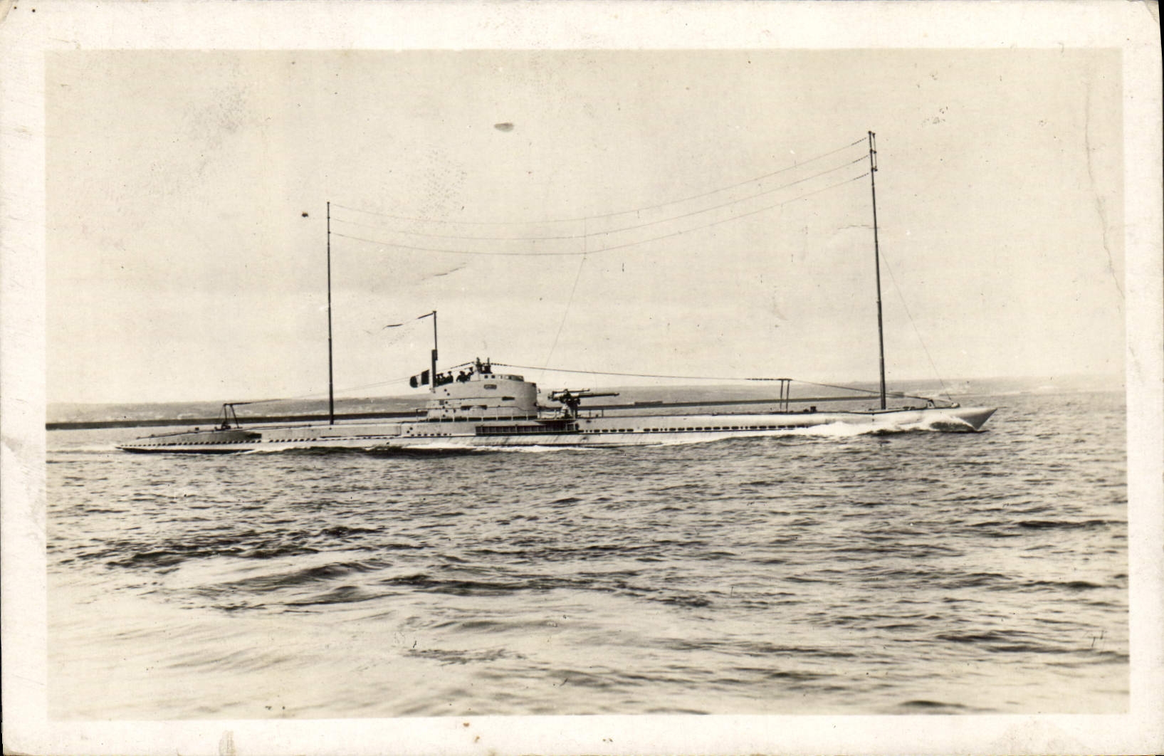 CPA Bateau Sous marin Cherbourg Sous marin Type Ariane