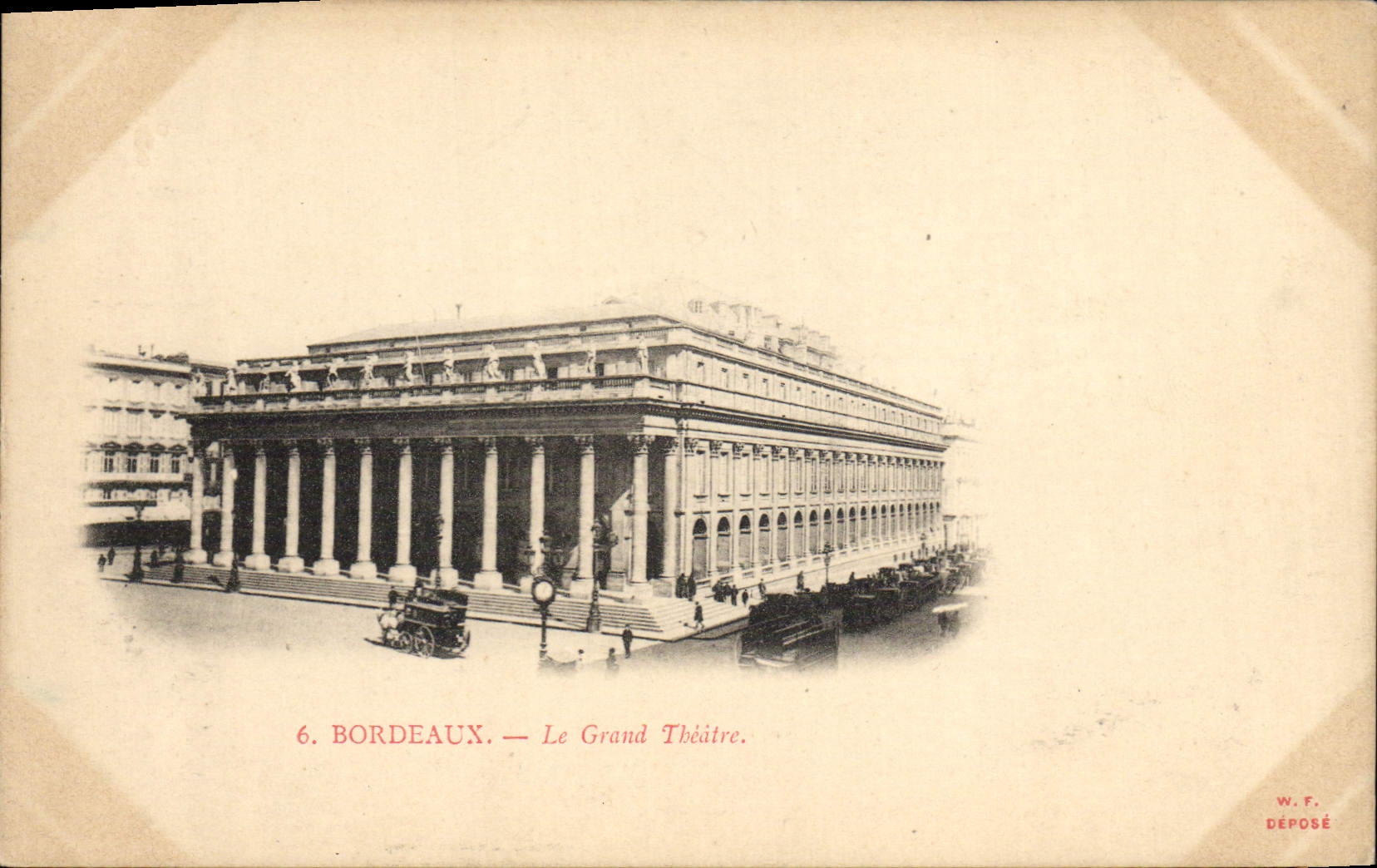 CPA Bordeaux Le grand Theatre 