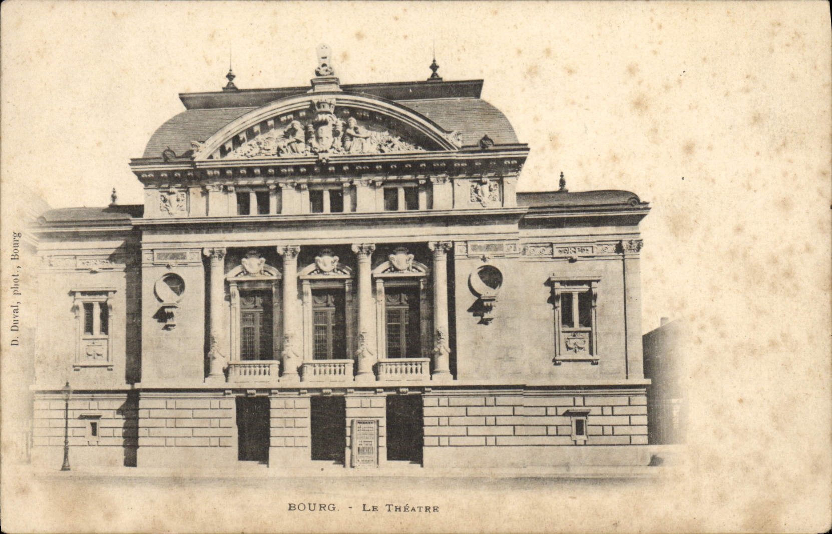 CPA Bourg Le Theatre 