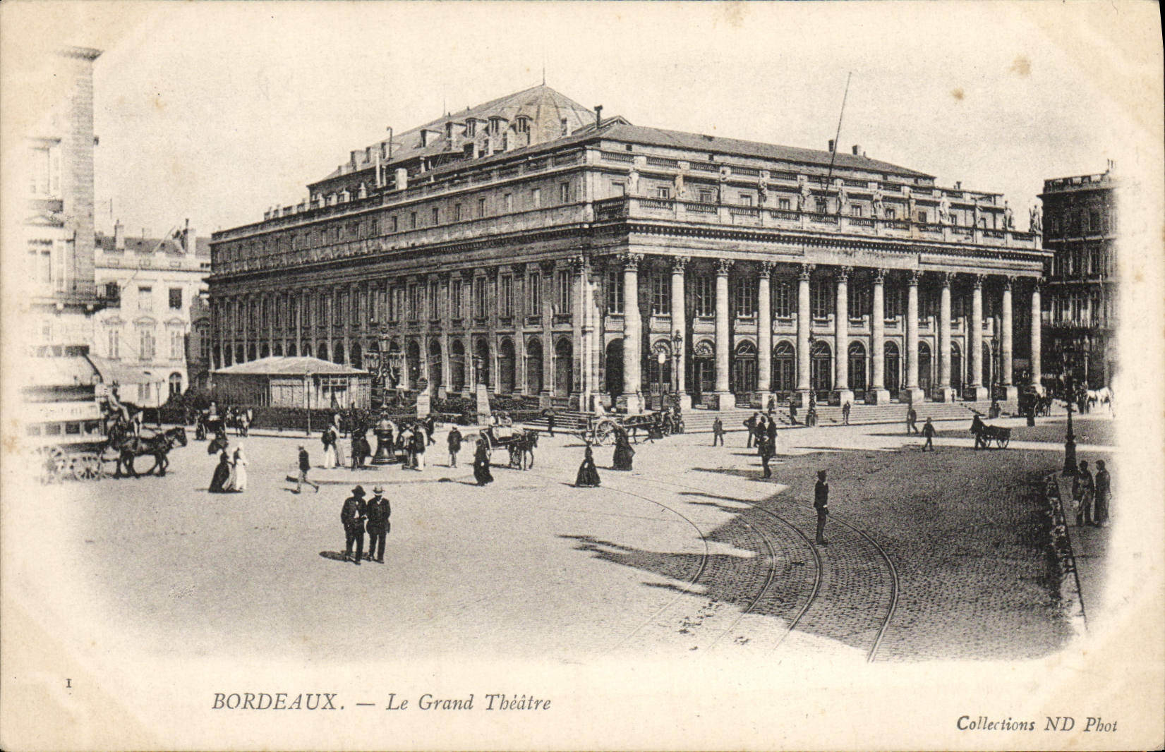 CPA Bordeaux Le grand Theatre 