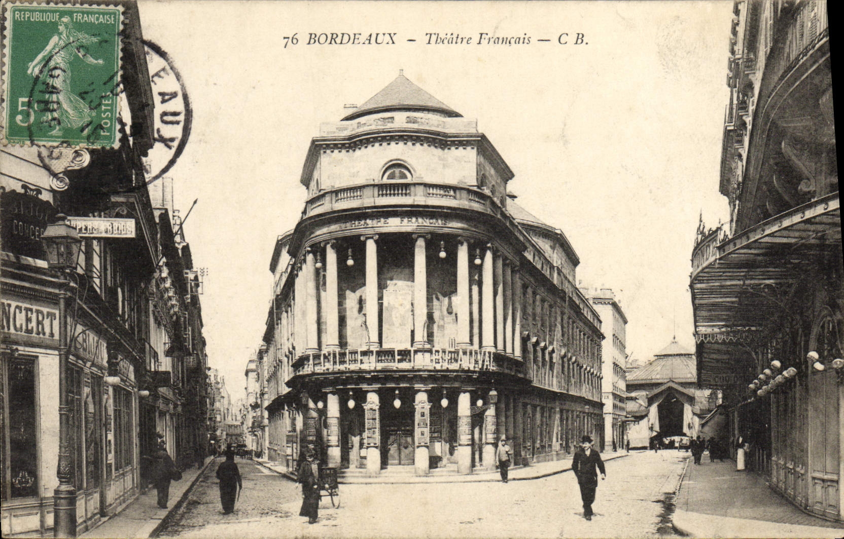 CPA Bordeaux Theatre Francais