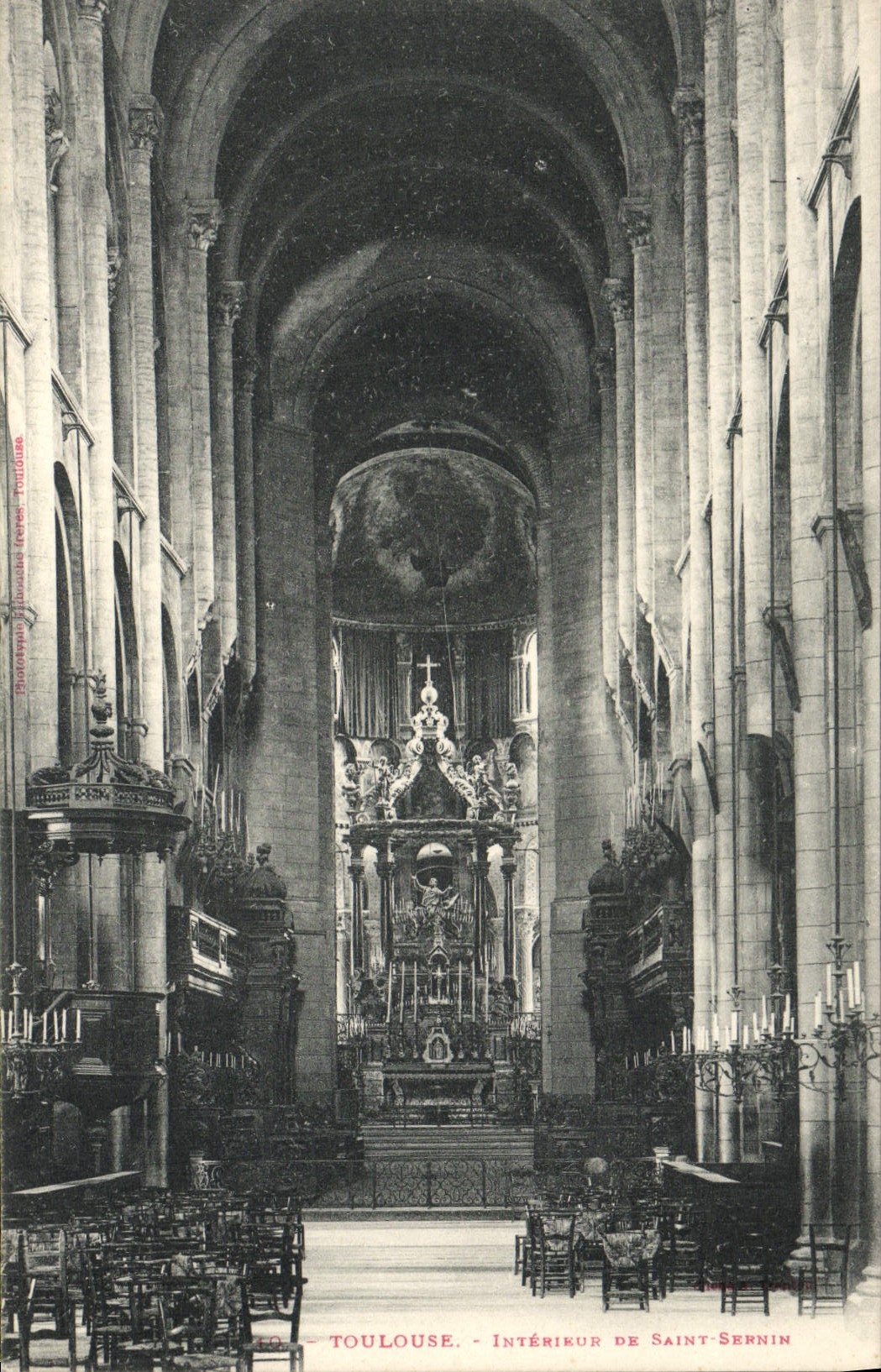 CPA Toulouse Interieur De Saint Sermin