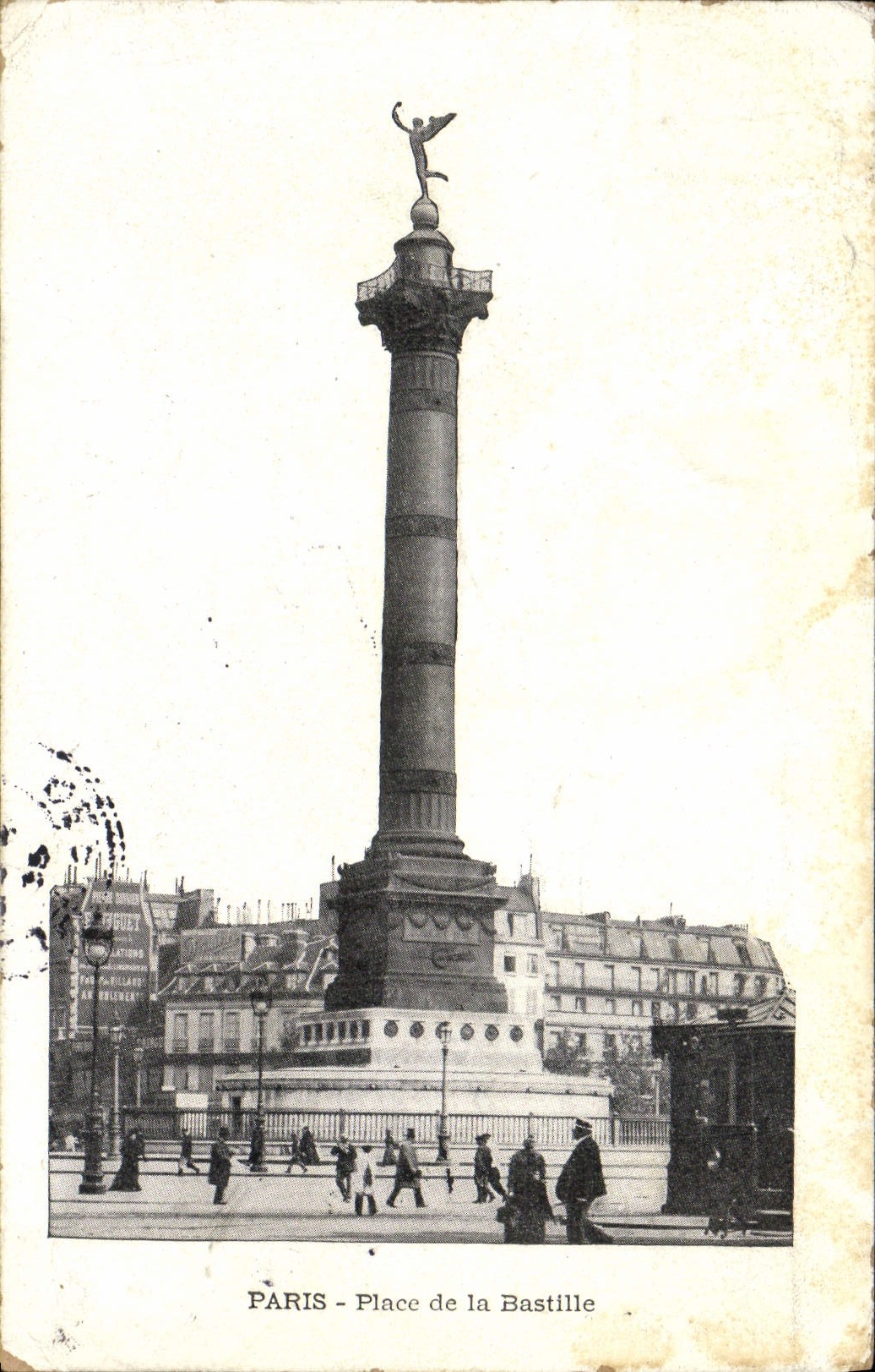 CPA Paris Place de La Bastille