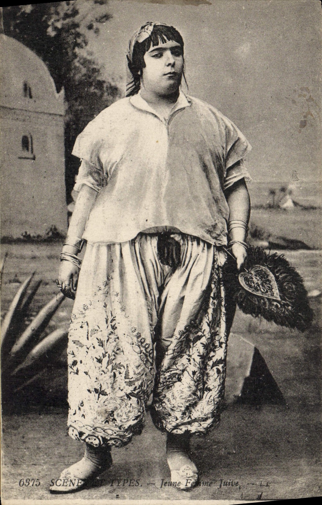 CPA Judaica Juif Jeune fille juive 
