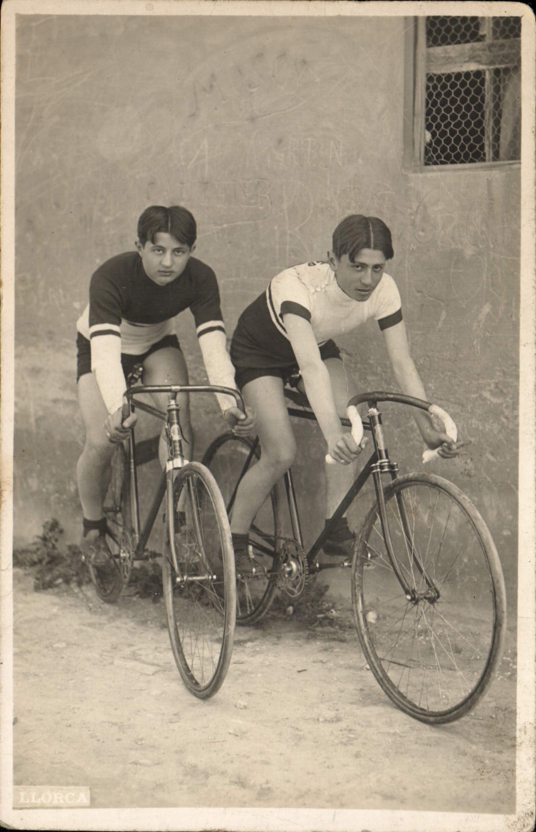 CARTE PHOTO Velo Cycle Cyclisme llorca