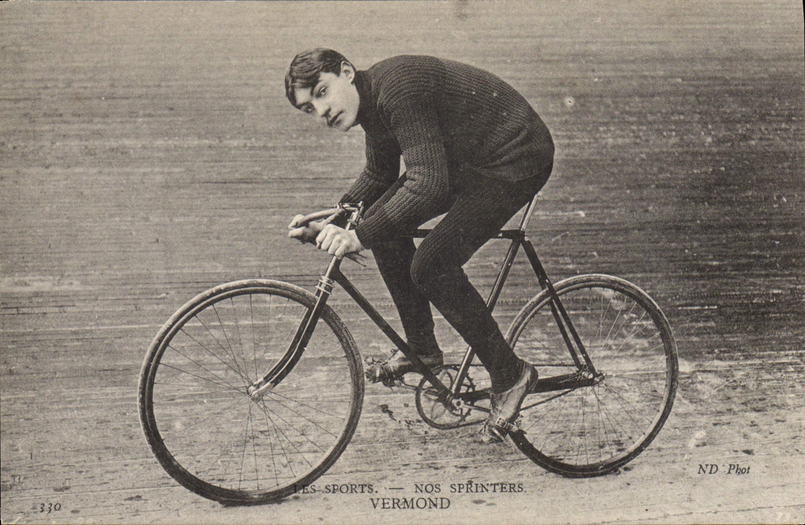CPA Velo Cycle Cyclisme Nos sprinters Vermond
