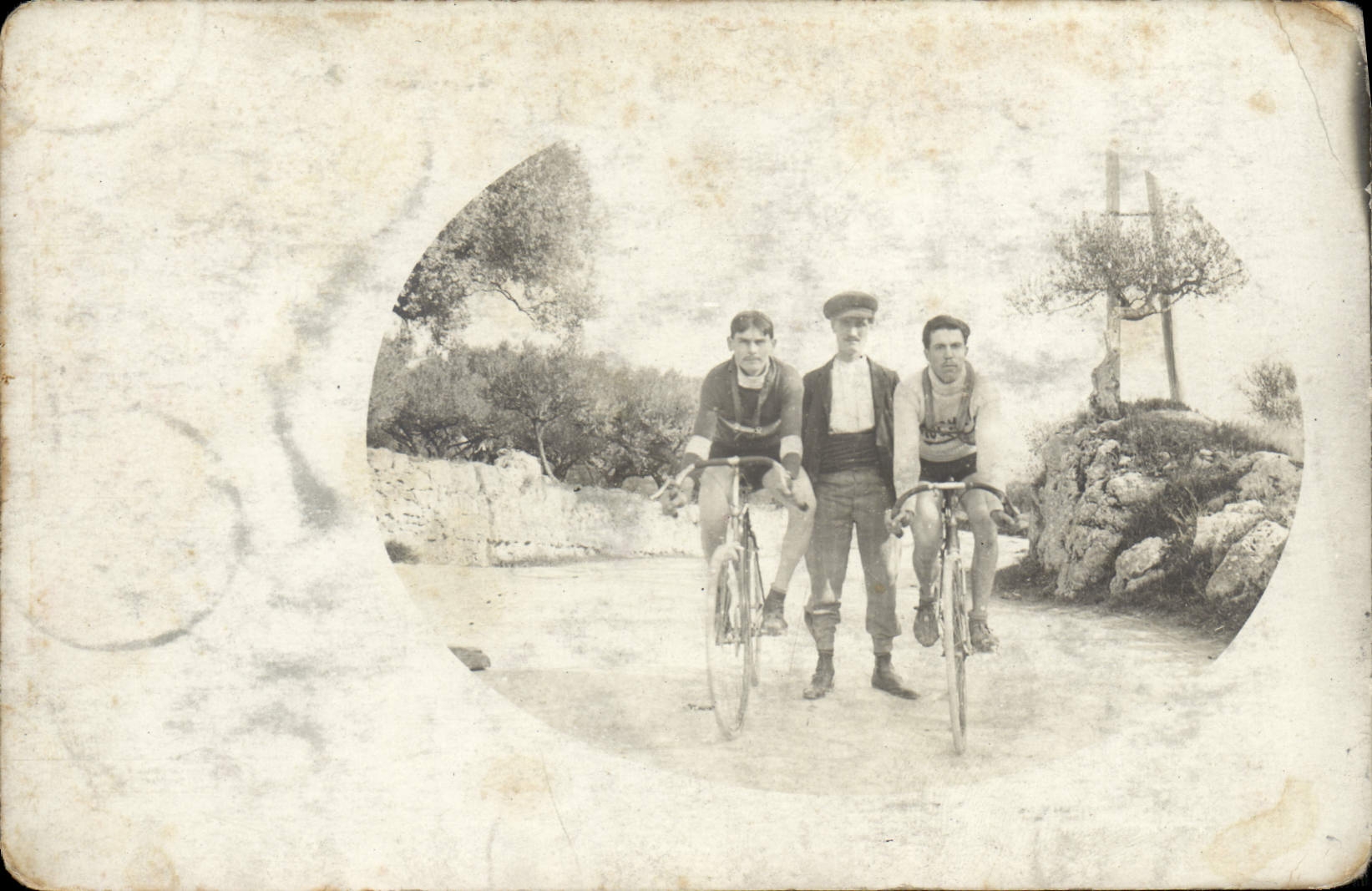 CARTE PHOTO Velo Cycle Cyclisme 