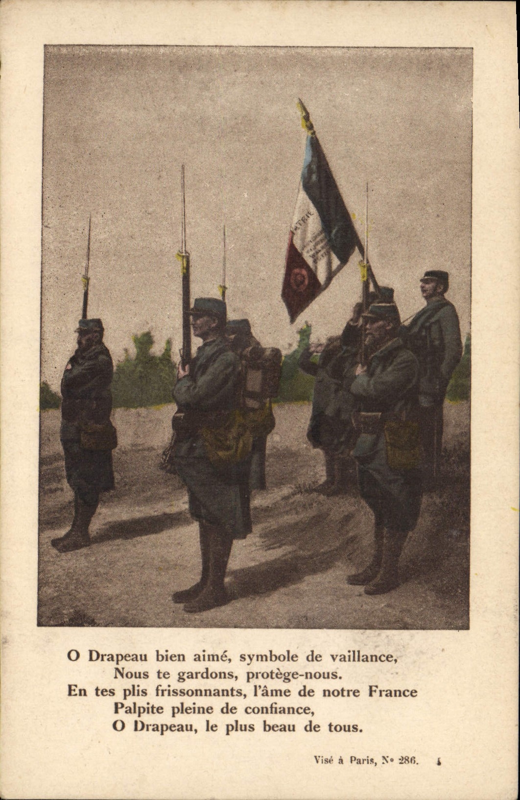 CPA Militaria Soldats