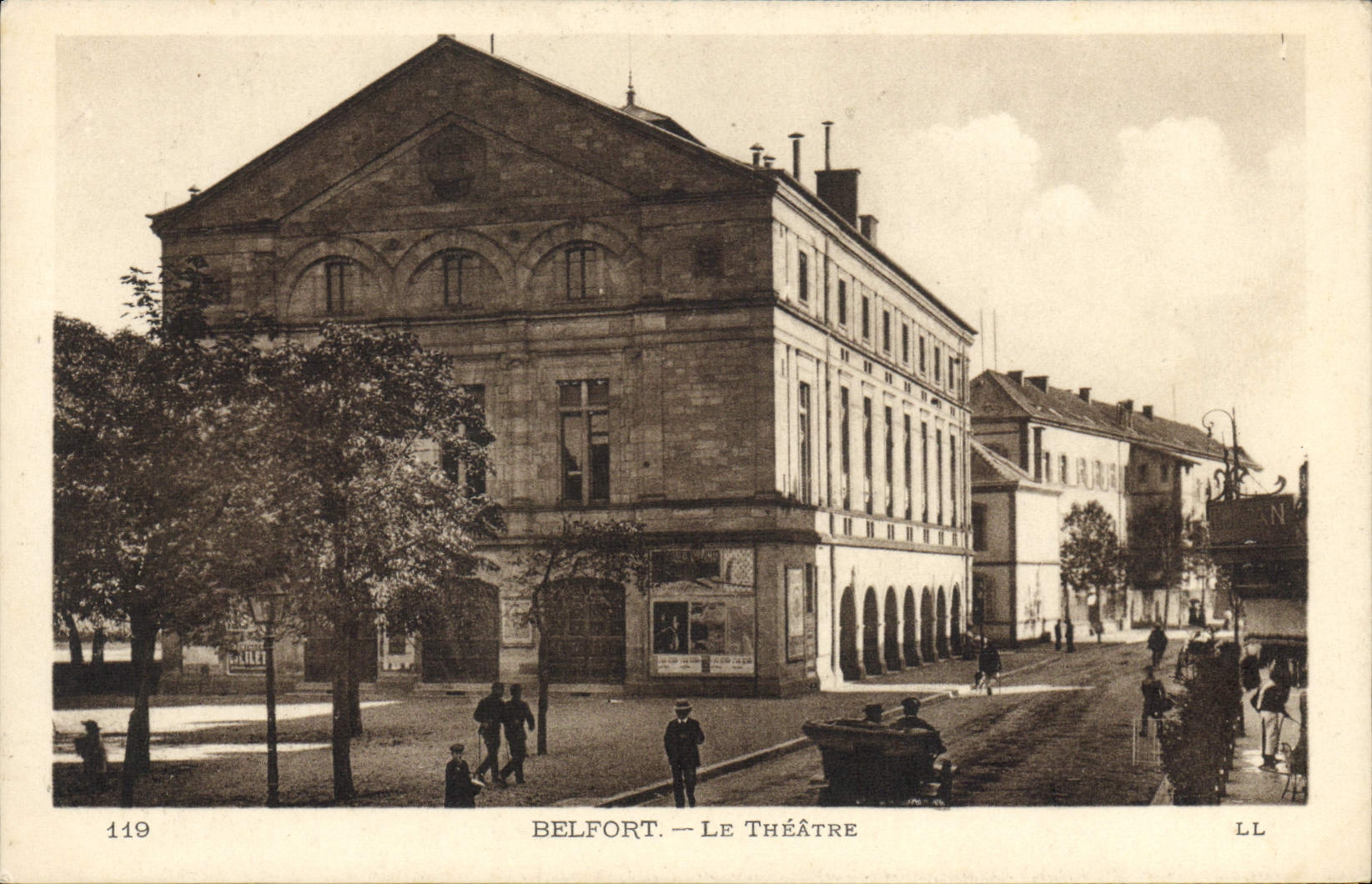 CPA Le theatre Belfort 