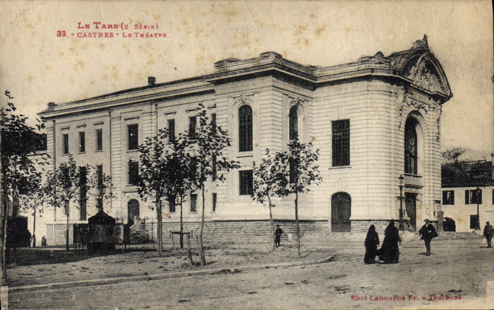 CPA Castres Le theatre 