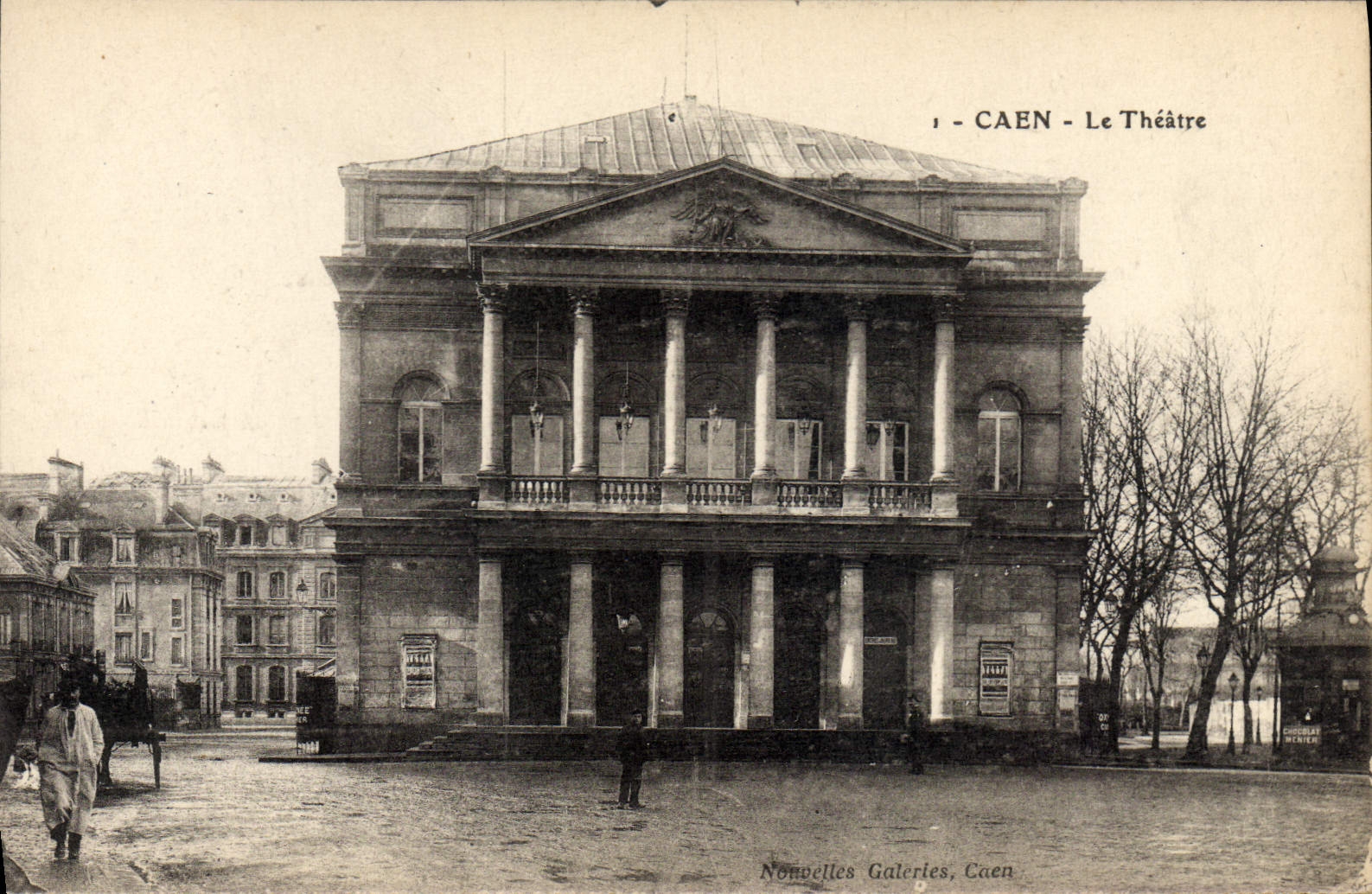 CPA Caen Le theatre 