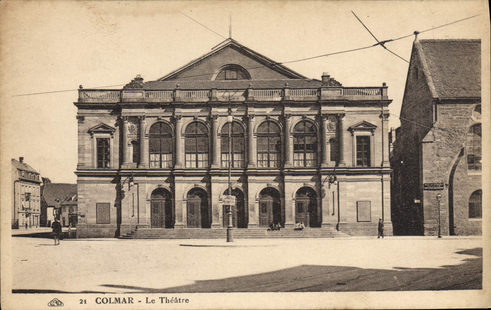 CPA Colmar Le theatre 