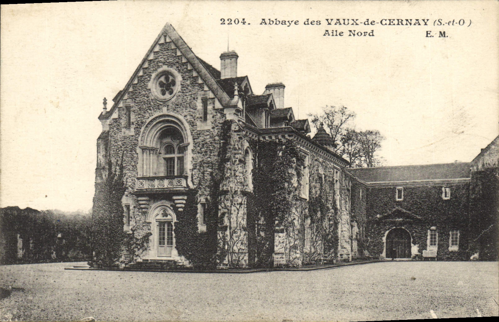 CPA Abbaye des Vaux de Cernay Aile Nord