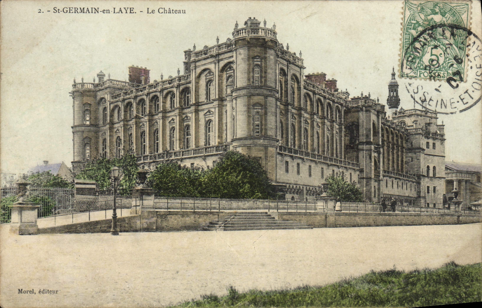 CPA Saint Germain en Laye Le chateau