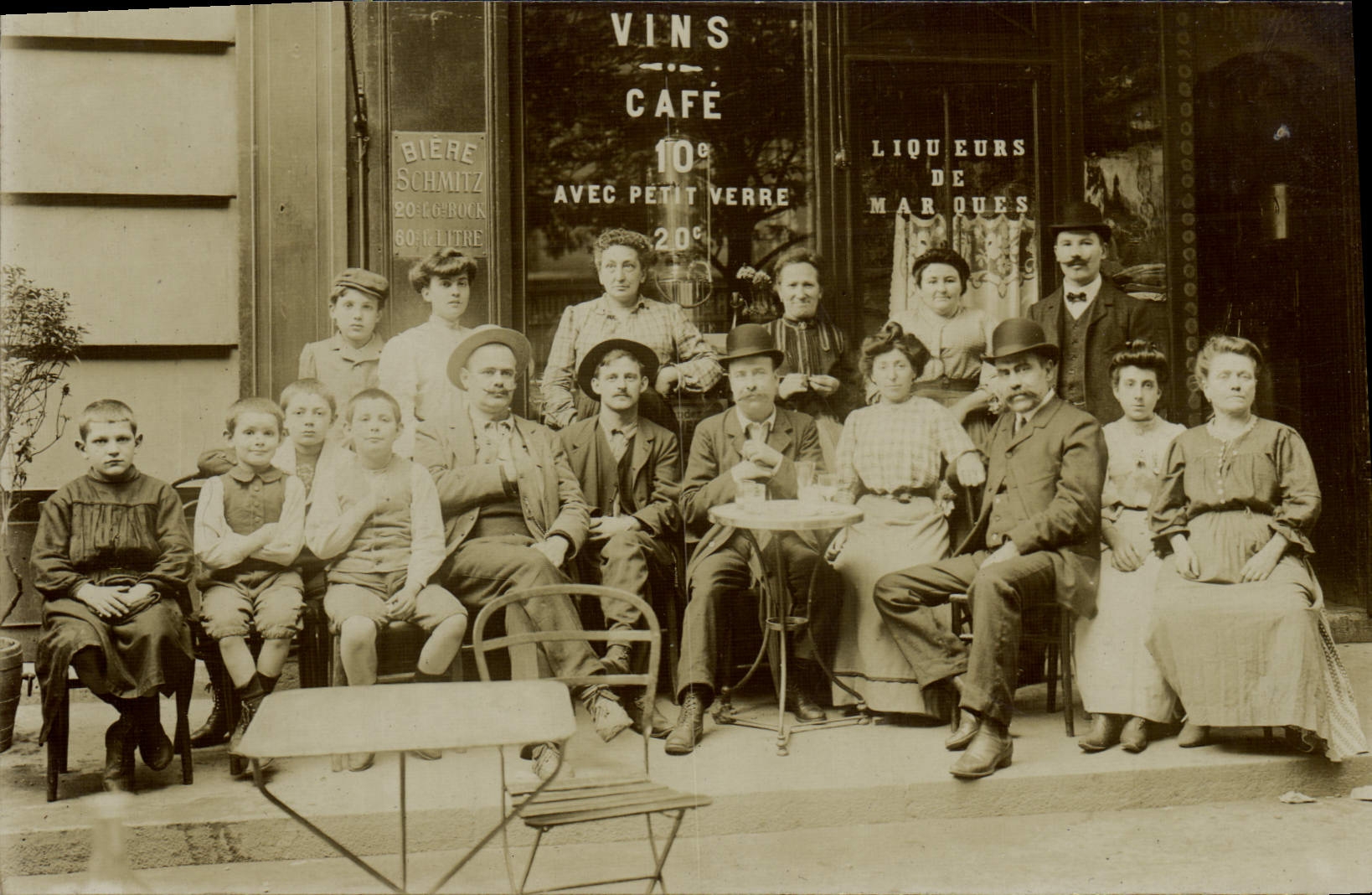 CARTE PHOTO Vins Cafe 