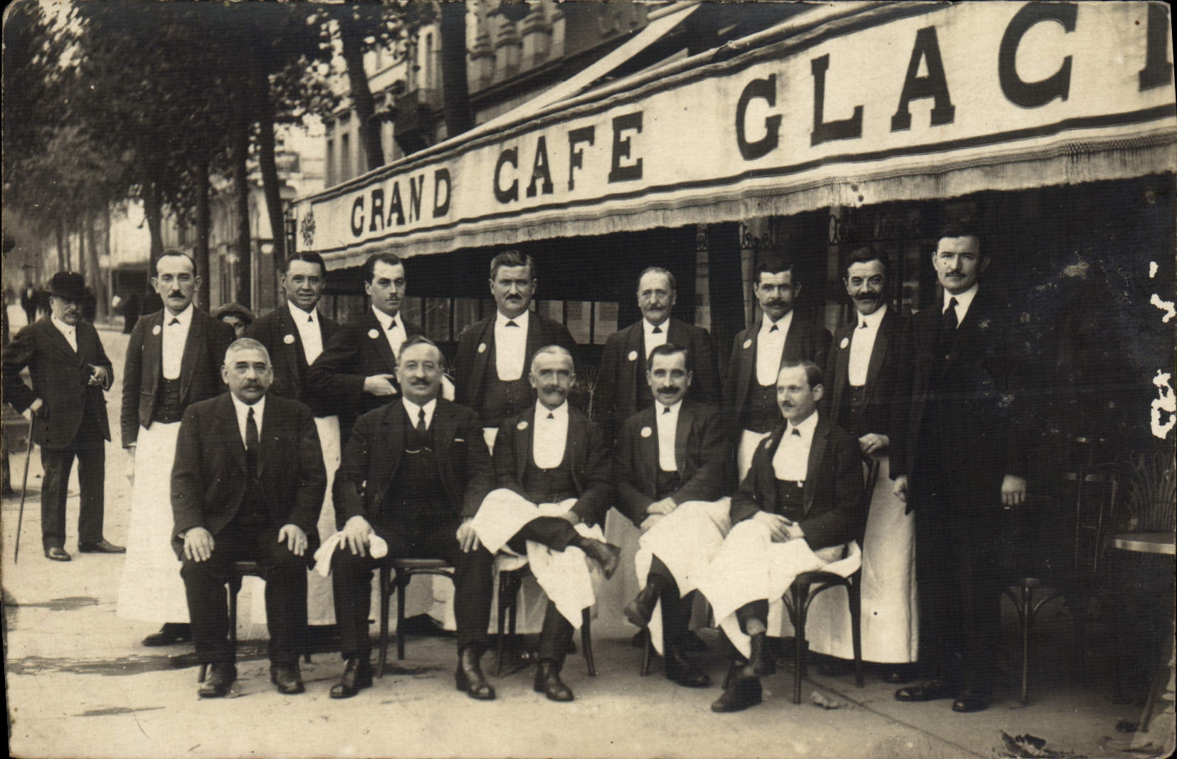 CARTE PHOTO Grand Cafe Glace