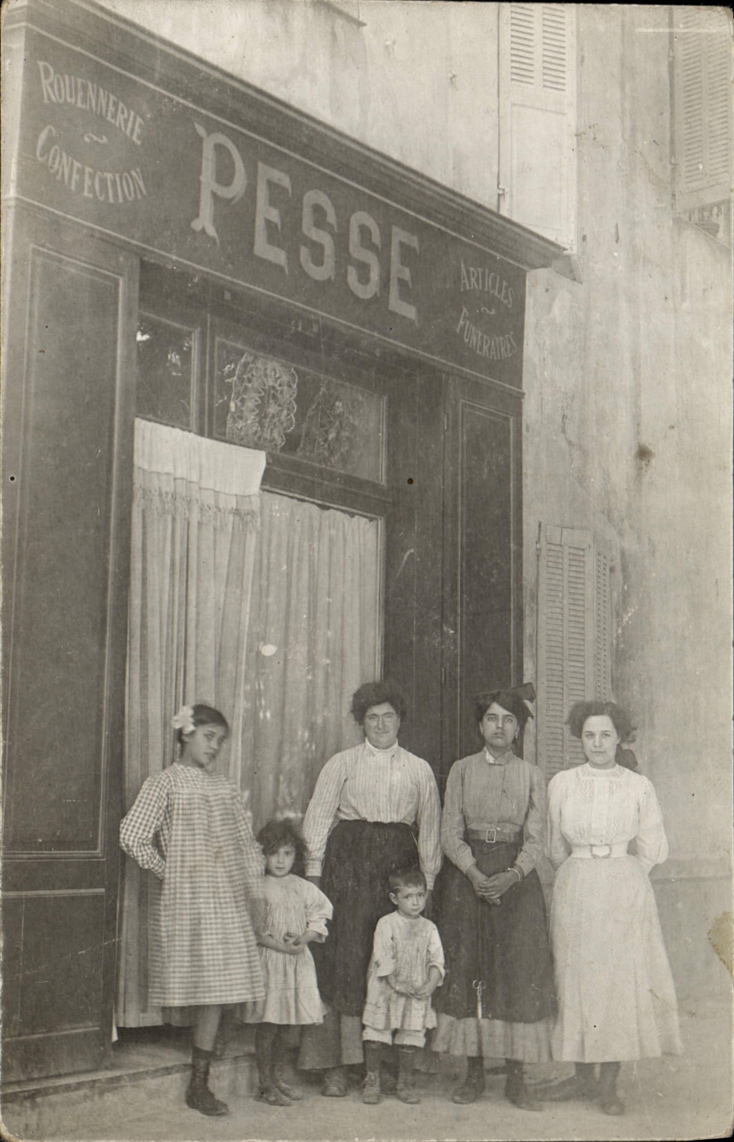 CARTE PHOTO Pesse Confection