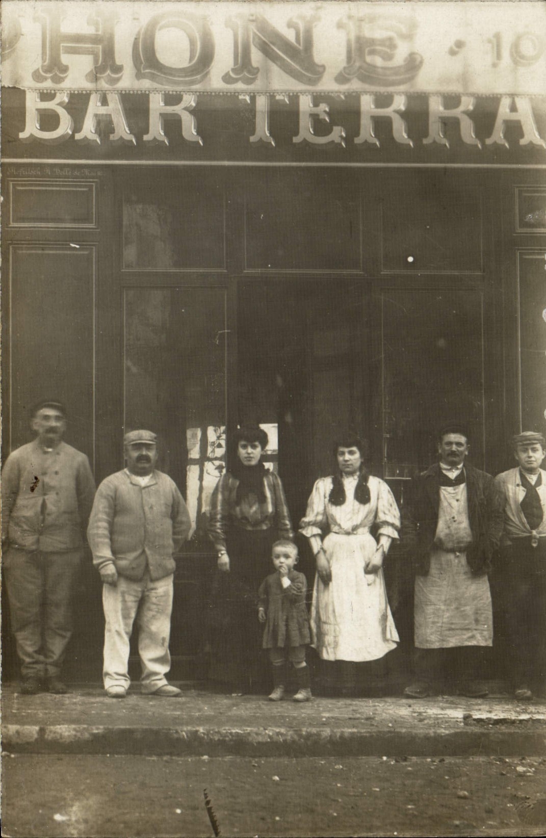 Real photo Bar Terrace