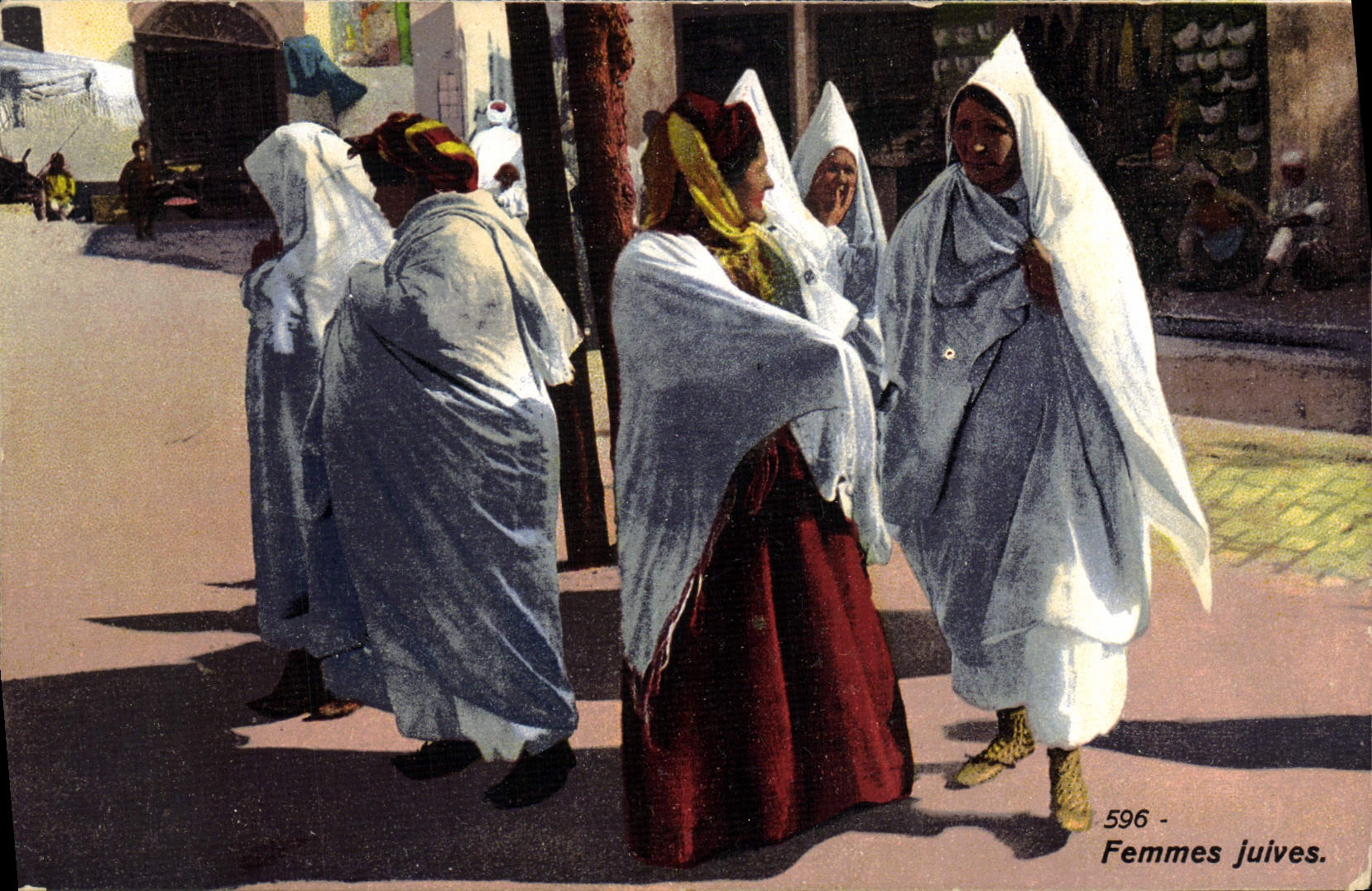 VINTAGE POSTCARD Jewish Judaica Judaïca Jewish Women