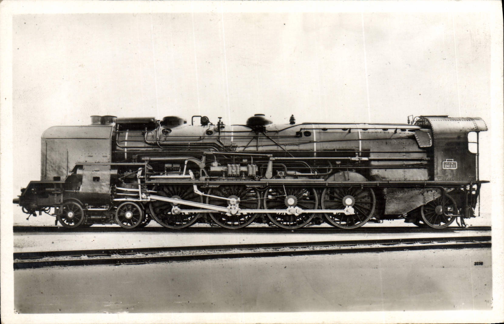 CPA Train Locomotive PLM E 54
