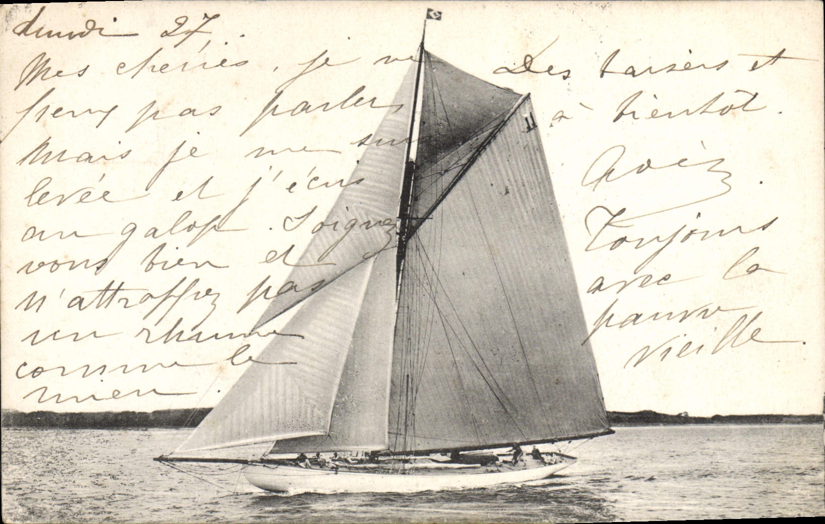 CPA Bateau Voilier 