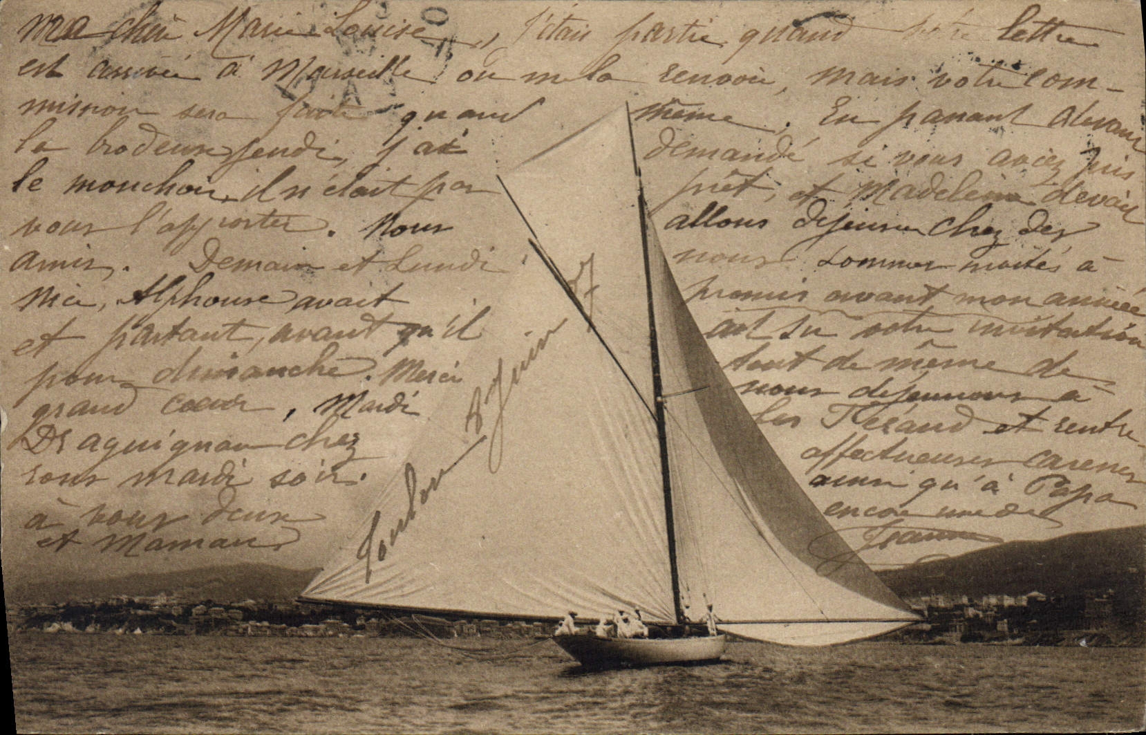 CPA Bateau Voilier 