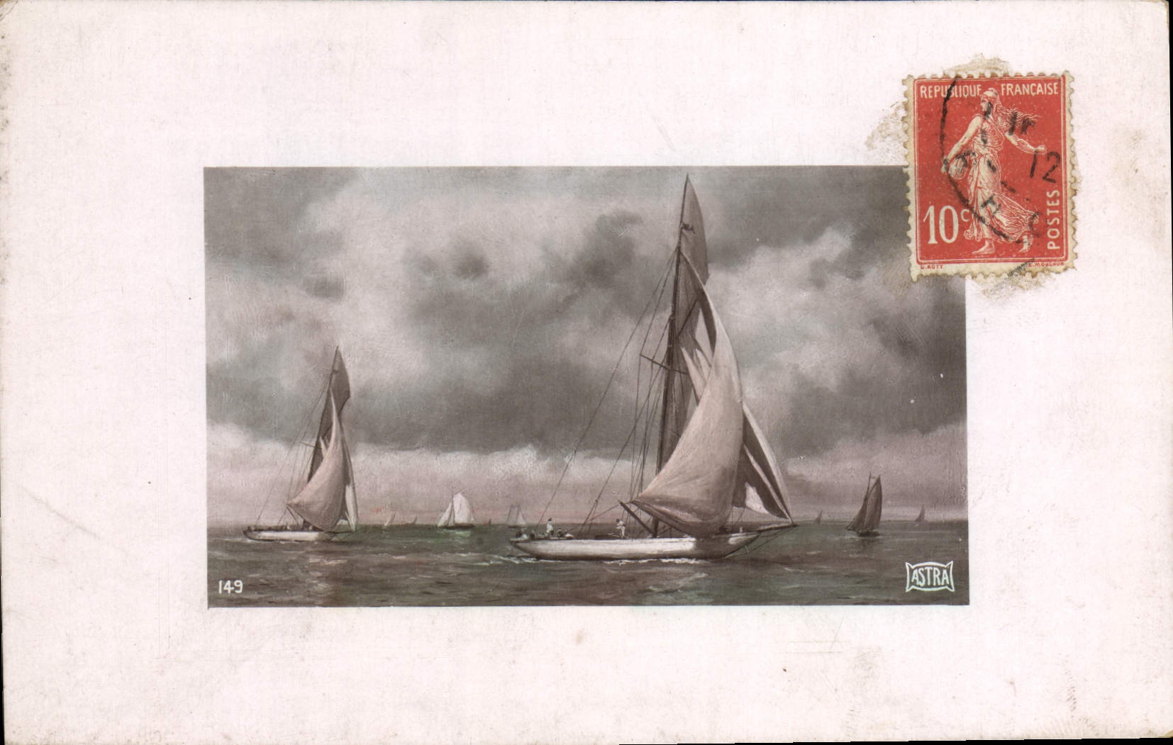 CPA Bateau Voilier 