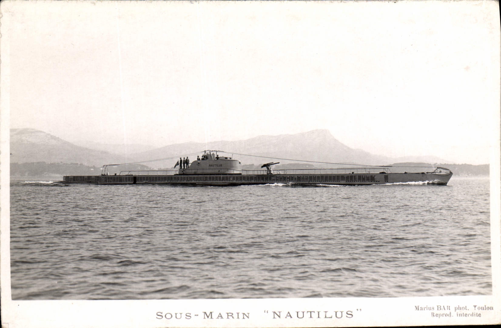 CPA Bateau Sous marin Sous-marin Nautilus