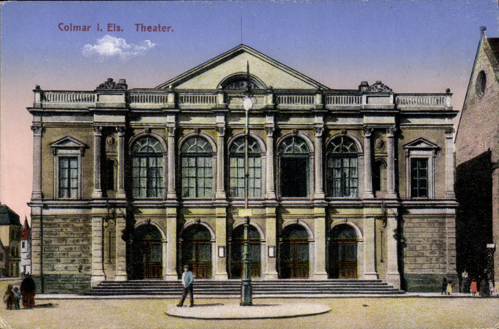 CPA Le Theatre Colmar