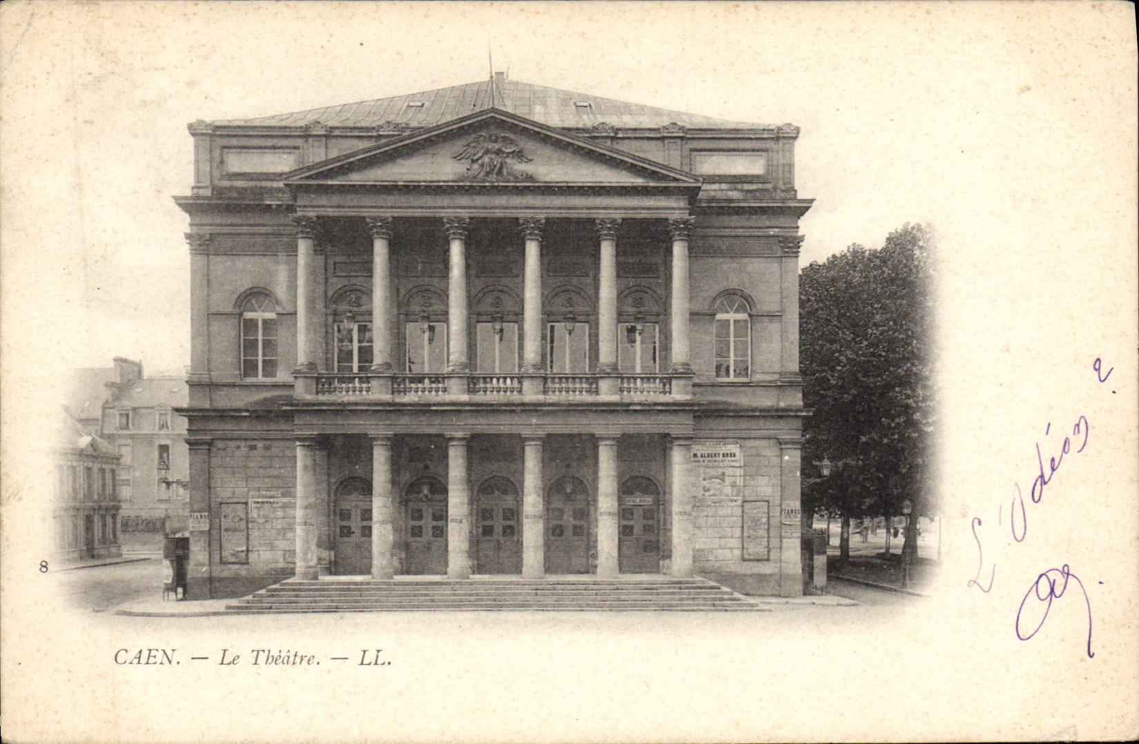 CPA Le Theatre Caen