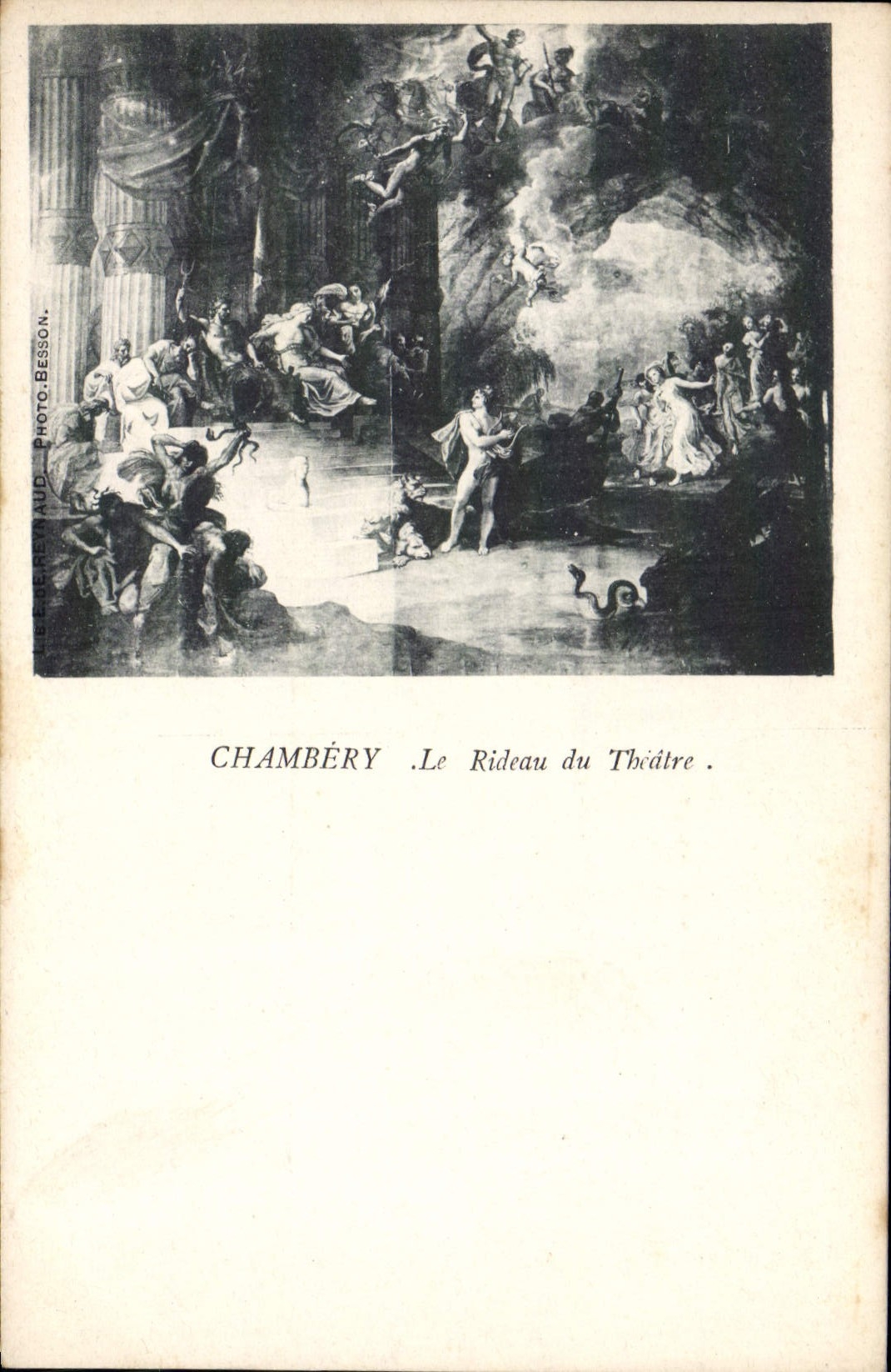 CPA Chambery Le rideau du Theatre 