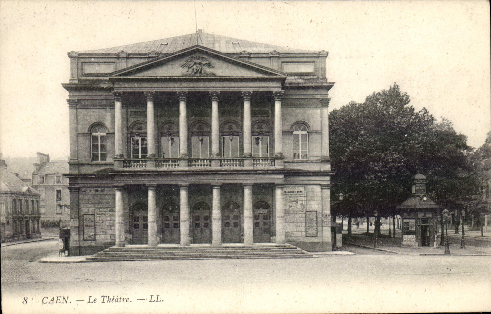 CPA Le Theatre Caen 