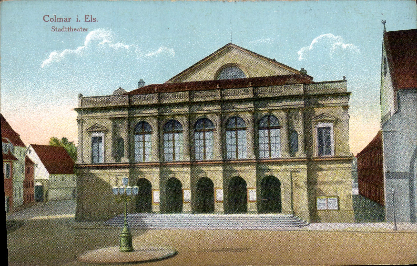 CPA Le Theatre Colmar